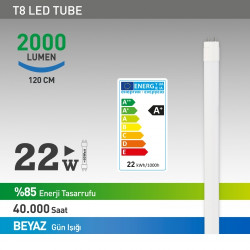 NextLED T8 Led Tüp 10W Beyaz Flouresan  