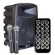 WESTA WAP-15505 400 WATT 15 2 YOLLU 2 EL TELSİZ MİKROFONLU BLUETOOTH ÖZELLİKLİ ŞARJLI AKTİF KABİN HOPARLÖR WESTA WAP-15505 400 WATT 15 2 YOLLU 2 EL TELSİZ MİKROFONLU BLUETOOTH ÖZELLİKLİ ŞARJLI AKTİF KABİN HOPARLÖR