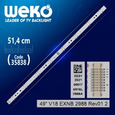49 V18 EXNB 2988 REV01 2 -B- 51.4 CM 8 LEDLİ - (WK-1300)