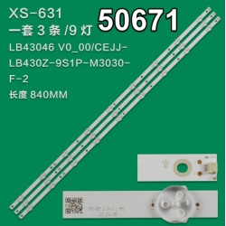 WKSET-5671 36246X3 LB43046 V0_00  210BZ09D0B33MBH00L 3 ADET LED BAR