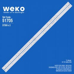 WKSET-6705 37359X2 DS32M63-DS01-V01 2 ADET LED BAR
