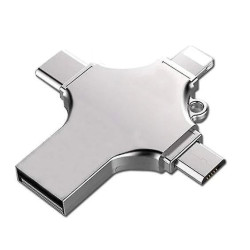 Faster FS-26598 4 IN 1 16Gb Flash Bellek (USB - TYPE-C - Micro USB - Lightning)