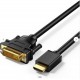 Fully G-506J 10 Metre DVI-D (24+1) to HDMI Çift Yönlü Full HD Görüntü Kablosu