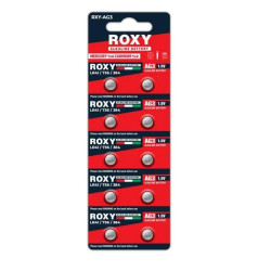 Roxy RXY-AG3 LR41/736/384 Alkalin Pil (10'LU Paket)