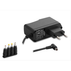 S-Link SL-126C 12 Volt 1 Amper 1.2 Metre Kablolu 5.5x2.1mm 4 Uçlu Üniversal Çok Uçlu Adaptör