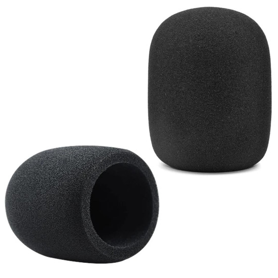 Zenger ZE-7131 EL Mikrofon Süngeri Siyah Standart Tekli