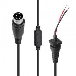 DC KABLO 1.5 METRE 4 PİNLİ ERKEK POWERMASTER G-544D4