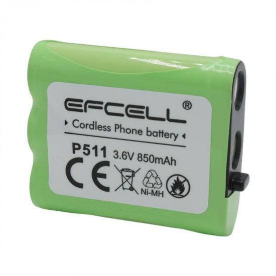 Efcell P511 3.6V 850 mAh Ni-MH Telsiz Telefon Bataryası