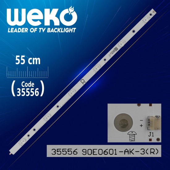 EVT LBM490E0601-AK-3(R) - 6 LEDLİ 55 CM (WK-440) EVT LBM490E0601-AK-3(R) - 6 LEDLİ 55 CM (WK-440)