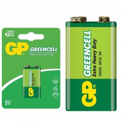 GP 1604GLF GREENCELL 9 VOLT BLİSTERLİ PİL TEKLİ FİYAT