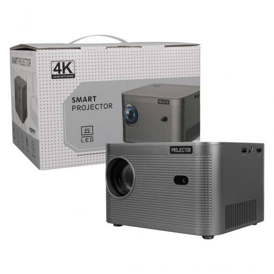 Hello HY350 Sesli Komutlu Android 11 Akıllı LED Projeksiyon FHD Kablosuz Görüntü Aktarım Destekli Ev Sinema Sistemi