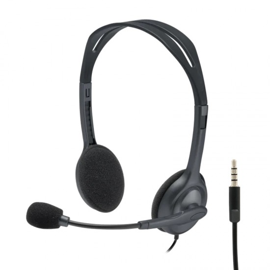 LOGITECH H111 STEREO SİYAH KULAKLIK LOGITECH H111 STEREO SİYAH KULAKLIK