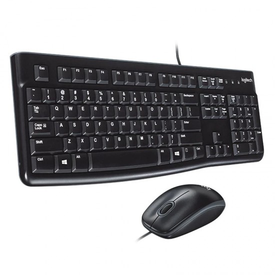 LOGITECH MK120 USB Q SİYAH KABLOLU KLAVYE+MOUSE SET LOGITECH MK120 USB Q SİYAH KABLOLU KLAVYE+MOUSE SET