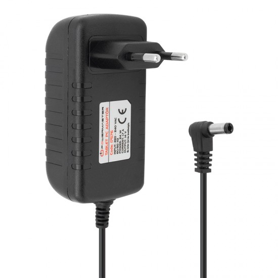 POWERMASTER 14 VOLT - 1.7 AMPER - 24 WATT 5.5*2.5 L UÇLU PLASTİK KASA PRİZ TİPİ ADAPTÖR POWERMASTER 14 VOLT - 1.7 AMPER - 24 WATT 5.5*2.5 L UÇLU PLASTİK KASA PRİZ TİPİ ADAPTÖR
