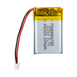 POWERMASTER 402030 3.7 VOLT 200 MAH LİTYUM POLİMER PİL