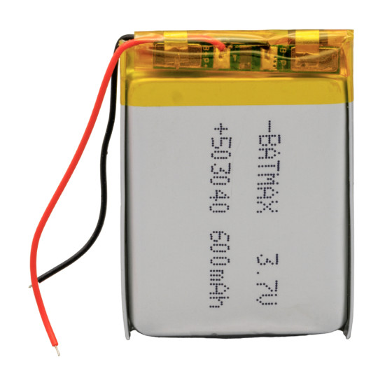 POWERMASTER 503040 3.7 VOLT 600 MAH LİTYUM POLİMER PİLİ SOKETLİ POWERMASTER 503040 3.7 VOLT 600 MAH LİTYUM POLİMER PİLİ SOKETLİ