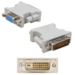 POWERMASTER DVI TO VGA DÖNÜŞTÜRÜCÜ(DVI ERKEK VGA DİŞİ) DVI 24+1