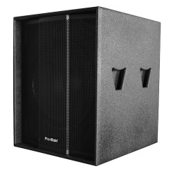 PROMAIN MS-1018SA 1200W 46 CM AKTİF SUBWOOFER( 220V ÖZEL POWER KABLOSU  VERİLECEK)