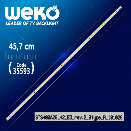 STS400A29_42LED_REV.2_BTYPE_R_101029 - 45.7 CM 42 LEDLİ - (WK-1105) STS400A29_42LED_REV.2_BTYPE_R_101029 - 45.7 CM 42 LEDLİ - (WK-1105)