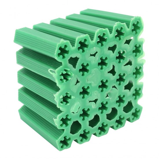 8mm Yeşil Plastik Dübel 500'lü Ekonomik Paket