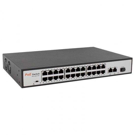 URANIUM POE-2421SFP 2X GIGABIT UPLINK 1X SFP 24 PORT 10/100 MBPS 300 WATT POE SWITCH URANIUM POE-2421SFP 2X GIGABIT UPLINK 1X SFP 24 PORT 10/100 MBPS 300 WATT POE SWITCH