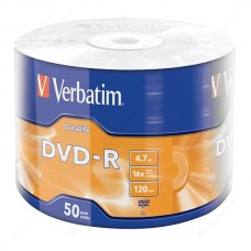 VERBATİM DVD-R 4.7GB 16X 120DK 50Lİ PAKET FİYAT