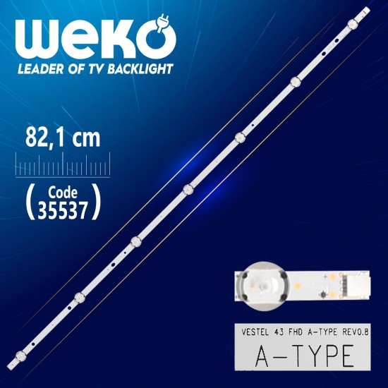 VESTEL 43 FHD A-TYPE REV0.8 - 82.1 CM 7 LEDLİ - (WK-1070) VESTEL 43 FHD A-TYPE REV0.8 - 82.1 CM 7 LEDLİ - (WK-1070)