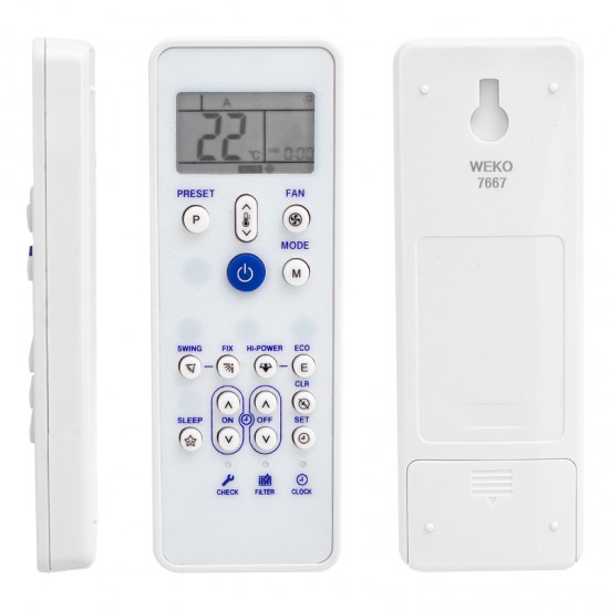 WEKO KK CARRIER KTKL004 KLİMA KUMANDASI WEKO KK CARRIER KTKL004 KLİMA KUMANDASI