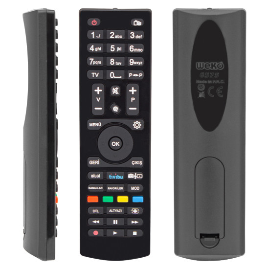 WEKO KR TİVİBU HD UYDU KUMANDA