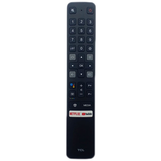 WEKO TCL KL RC901V NETFLIX-YOUTUBE TUŞLU SES KOMUTLU LCD LED TV KUMANDASI