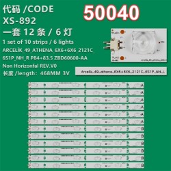 WKSET-5040 34723X6 34724X6 ARCELİK_49_ATHENA_6X6+6X6_2121C_6S1P_NH 12 ADET LED BAR