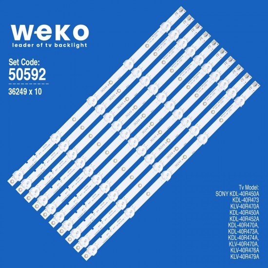 WKSET-5592 36249X10 SVG400A81_REV3_121114 10 ADET LED BAR WKSET-5592 36249X10 SVG400A81_REV3_121114 10 ADET LED BAR